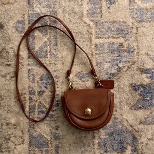 Vintage Coach Crossbody with belt loops